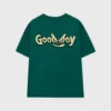 Mẫu Áo Thun Vải Cotton Unisex In Hình GoodBoy Màu Xanh